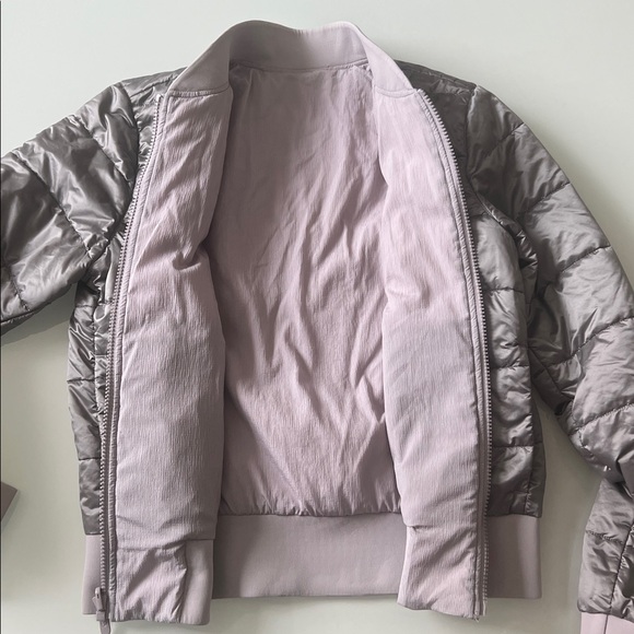 Lululemon Athletica Non-Stop Bomber Reversible Jacket Sz 6 - Picture 14 of 16